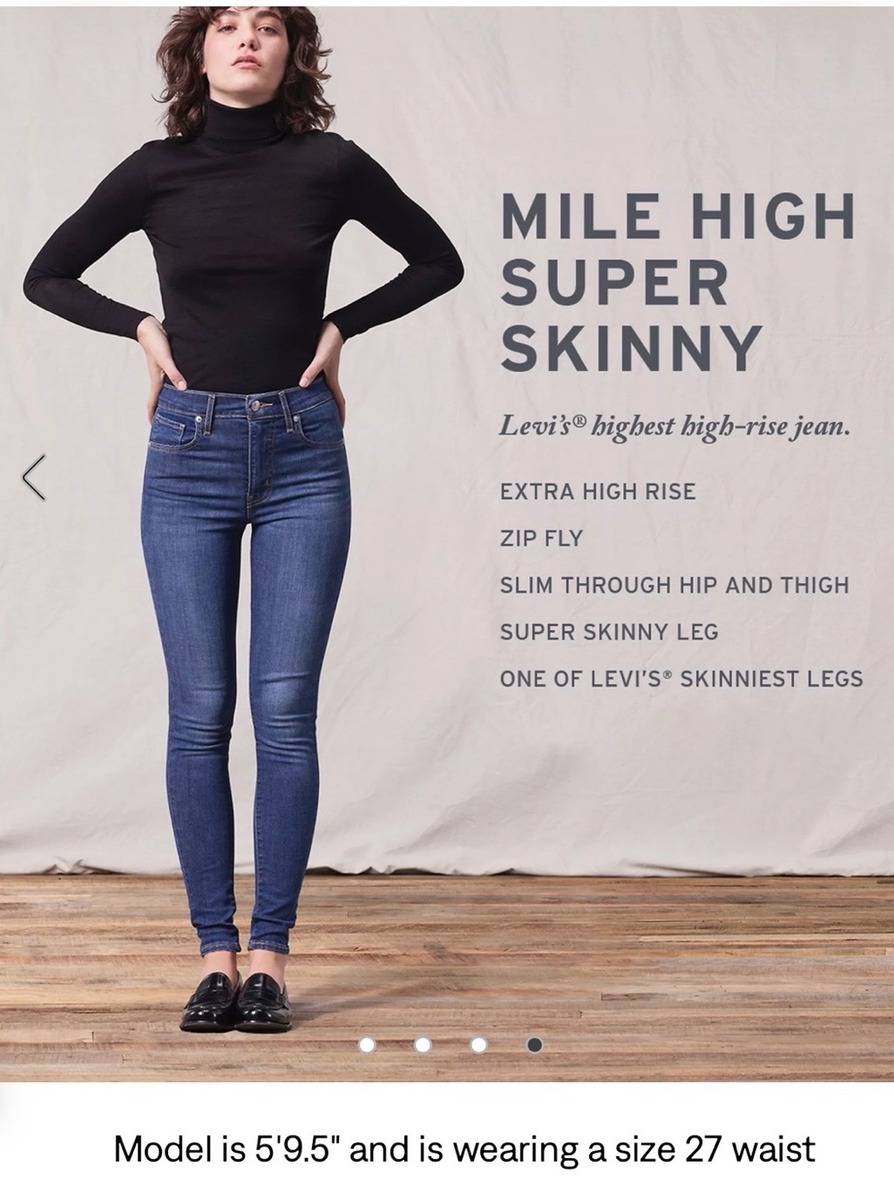 Dark Blue Women  High-Rise Skinny Jeans